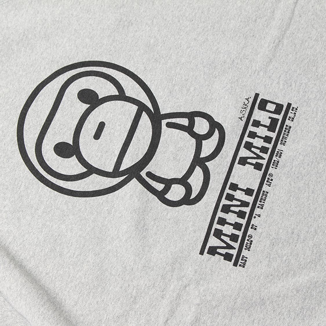 BAPE "Grey Half Sweatshirts" 상품이미지3