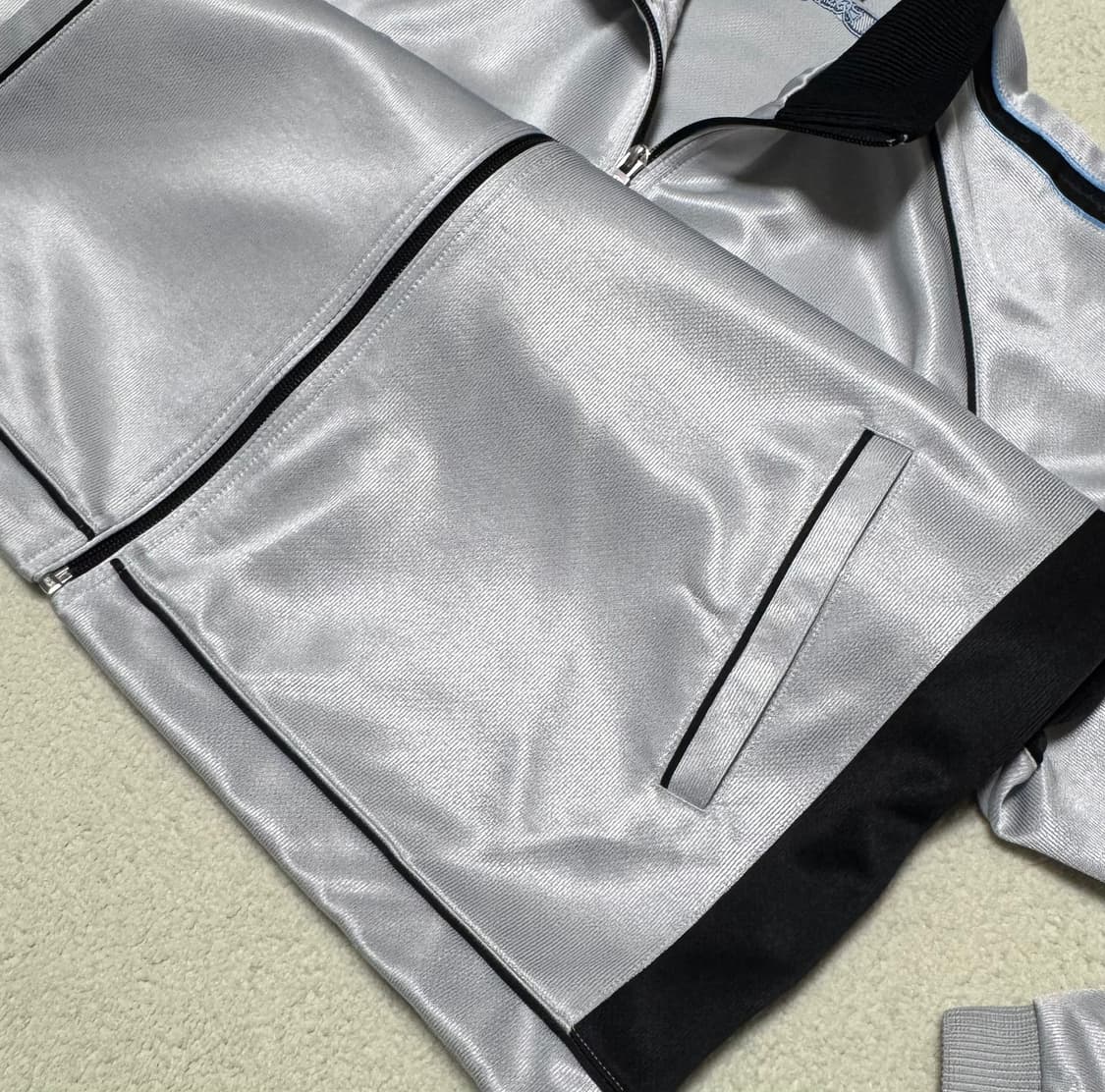 챔피온 일본 유광실버/블랙 져지 상품이미지6