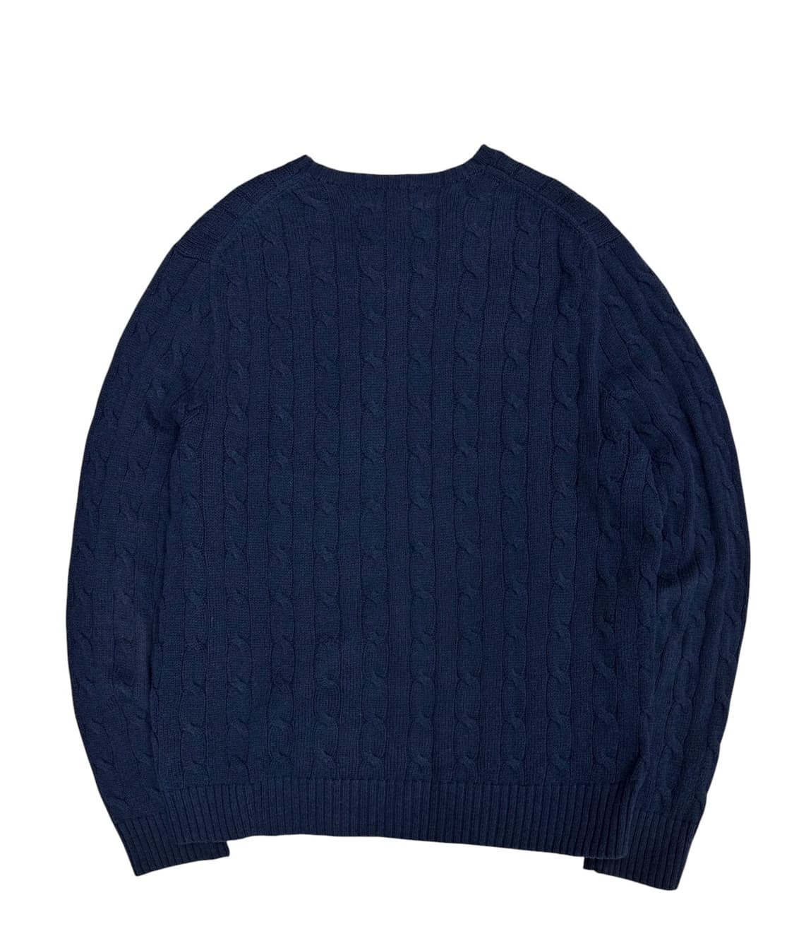 폴로 꽈배기니트 네이비 (L~XL) 상품이미지8