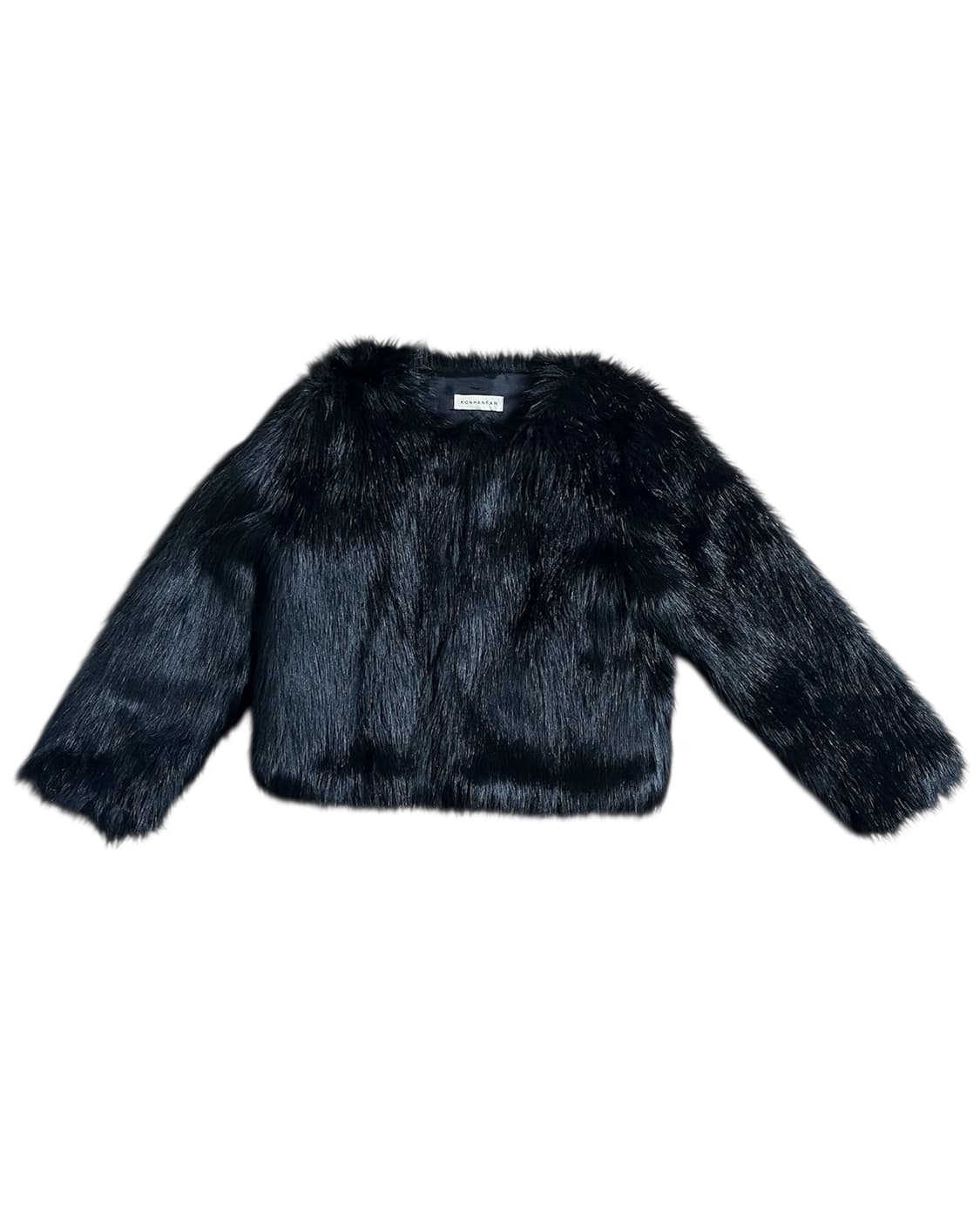 블랙 퍼자켓  상품이미지3