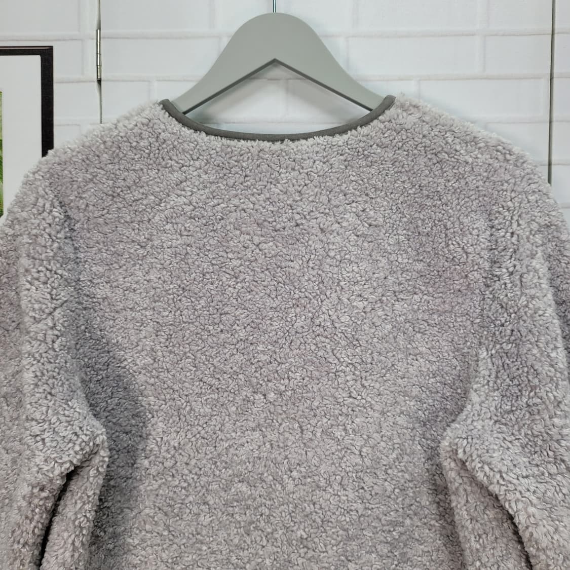 JUCY JUDY 쥬시쥬디 뽀글이 집업 자켓 55 사이즈 상품이미지4