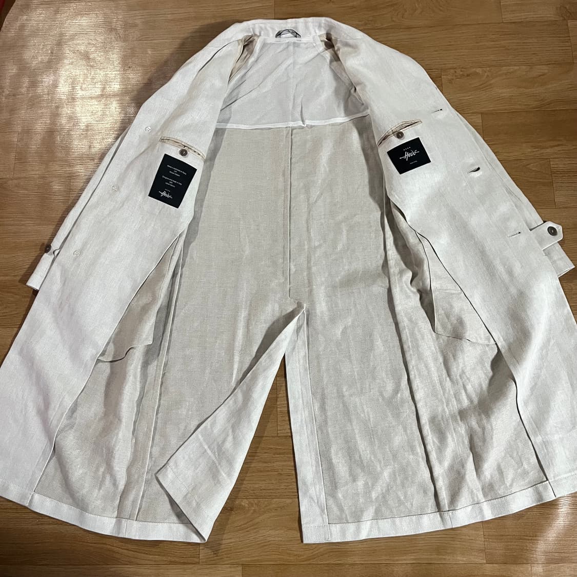 [97] 헤보 헤링본 코트 상품이미지7