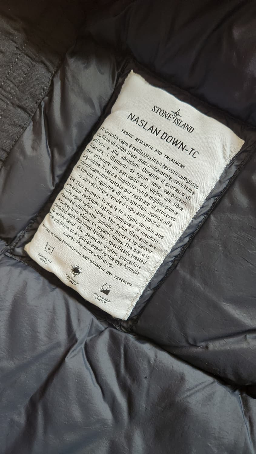 급처) 스톤아일랜드 21FW 나슬란 다운 TC 롱패딩 상품이미지7