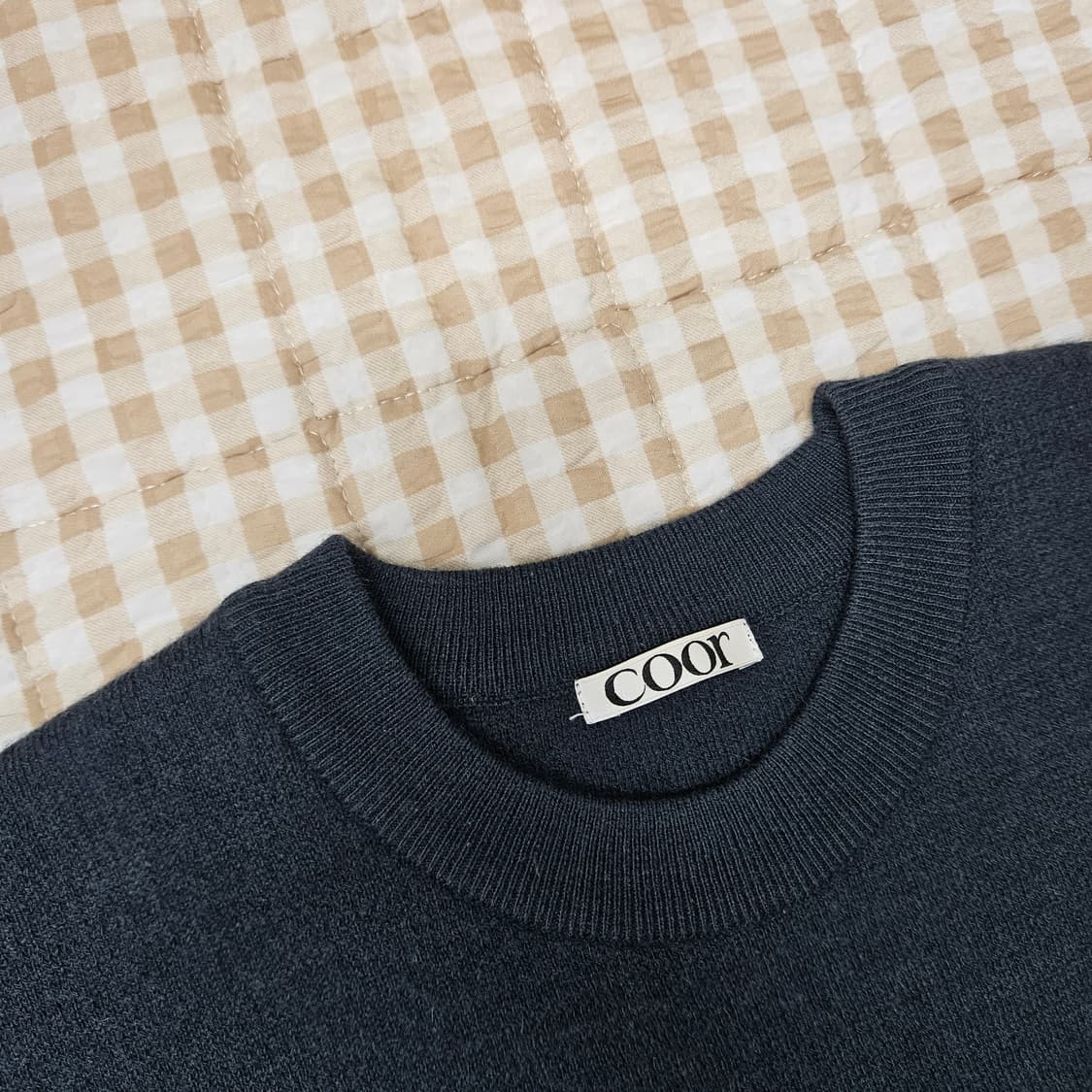 COOR 쿠어 니트 스웨터 남자100 상품이미지2