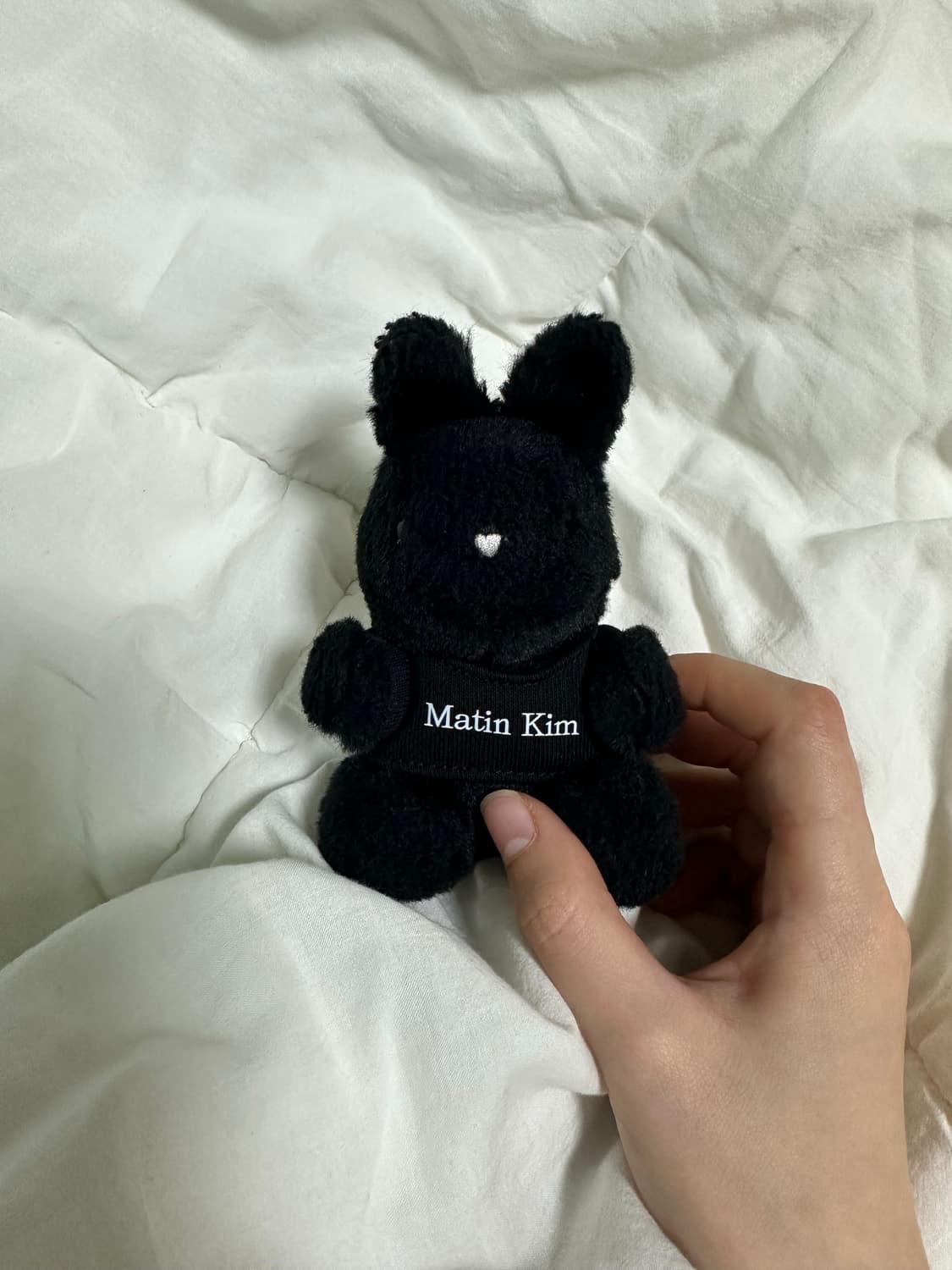 마뗑킴 블랙 버니 토이 키링 블랙 상품이미지1