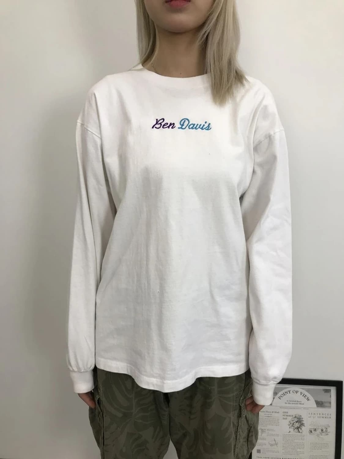Ben Davis Back Print Long Sleeve 상품이미지2