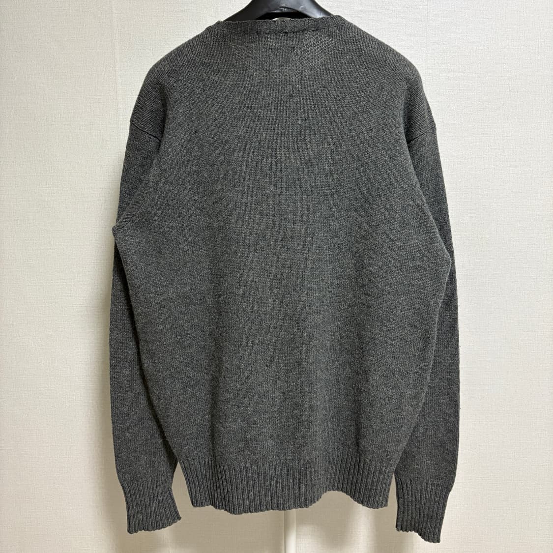 폴로 랄프로렌 스펠아웃 로고 라운드 울 니트 / 그레이, 95 상품이미지7