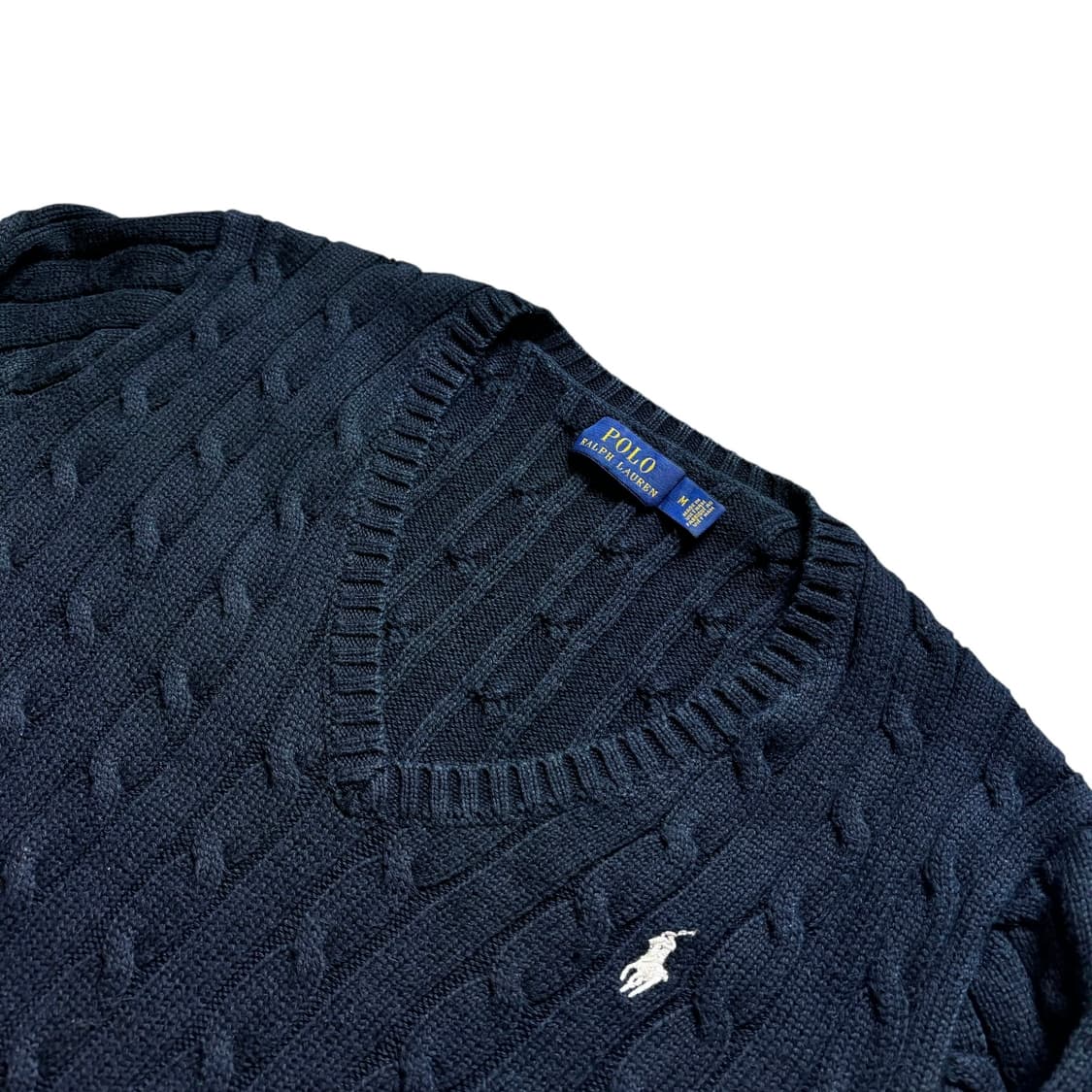 폴로 여성용 꽈배기 니트 상품이미지2