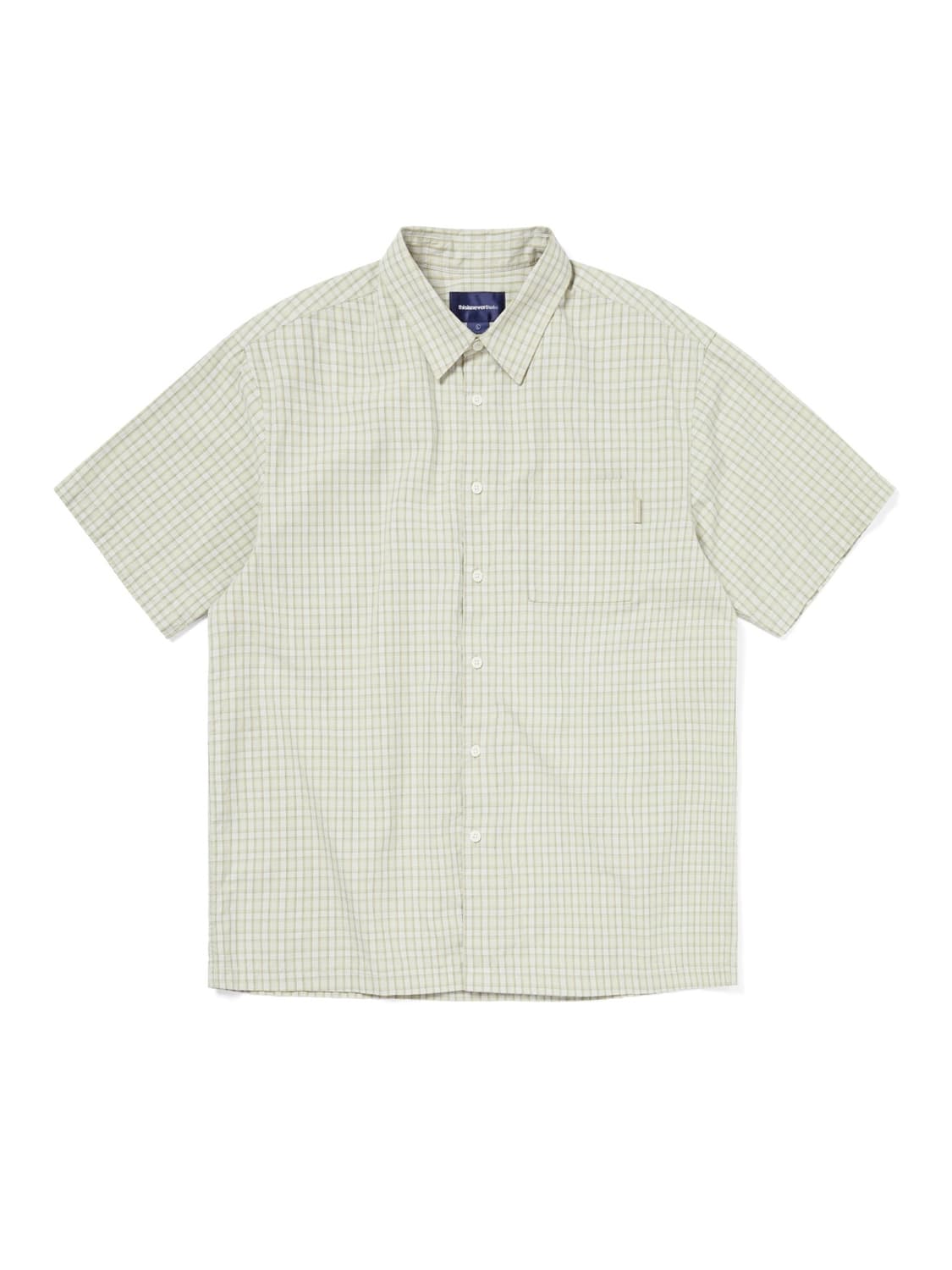 Check S/S Shirt Lemon 상품이미지3