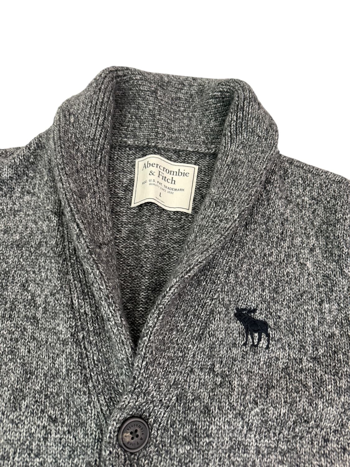 아베크롬비 그레이 니트 가디건 상품이미지7