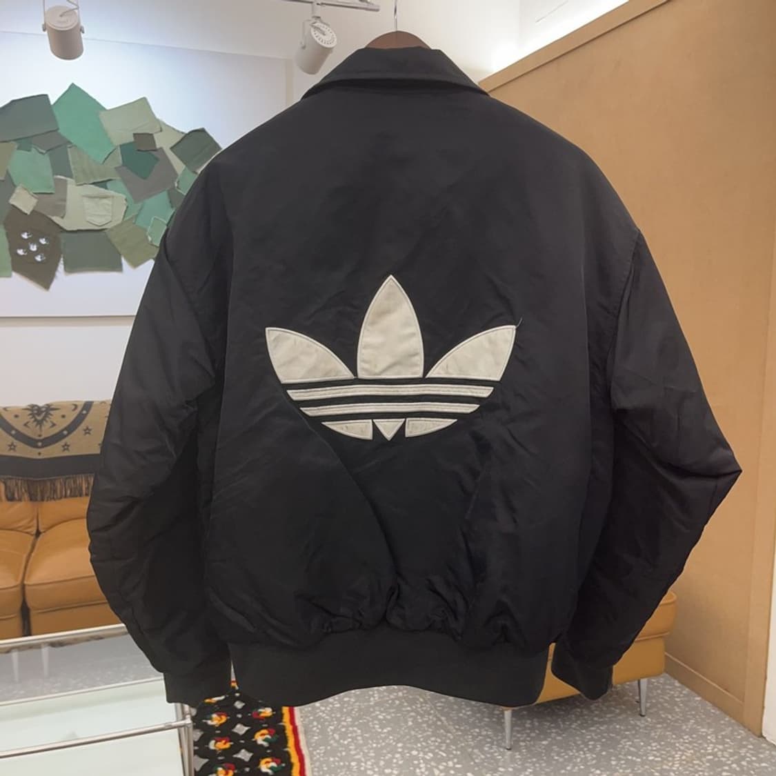 아디다스 올드스쿨 빅파이어버드 패딩 자켓 L C07014 상품이미지4