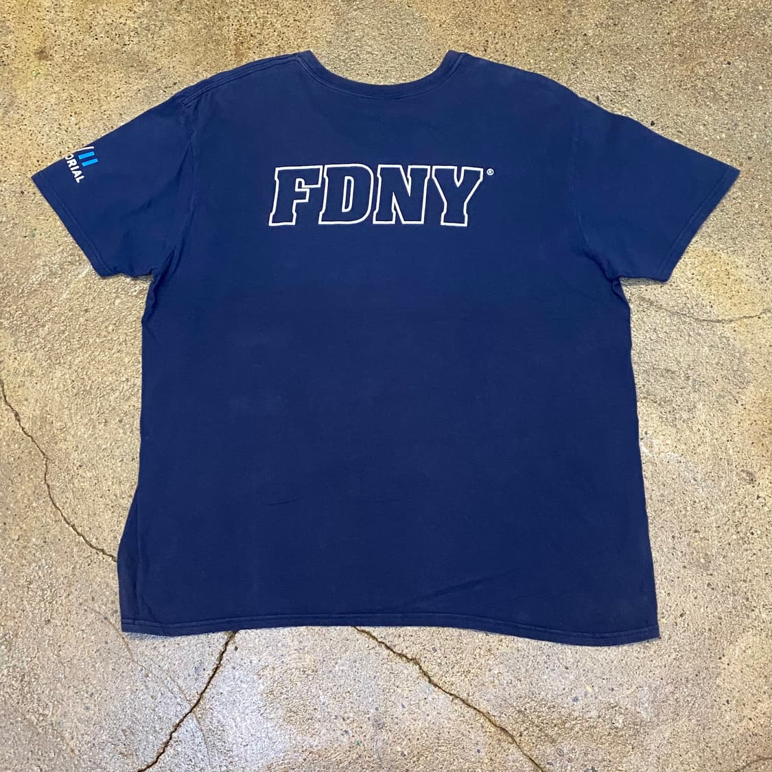 미국 빈티지 FDNY 뉴욕 소방관 프린팅 굿즈 반팔티 락티셔츠 상품이미지6