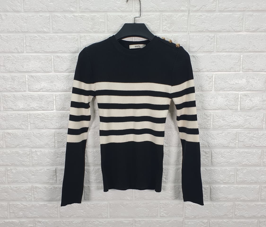 [55]GGPX 스트라이프 니트 상품이미지1