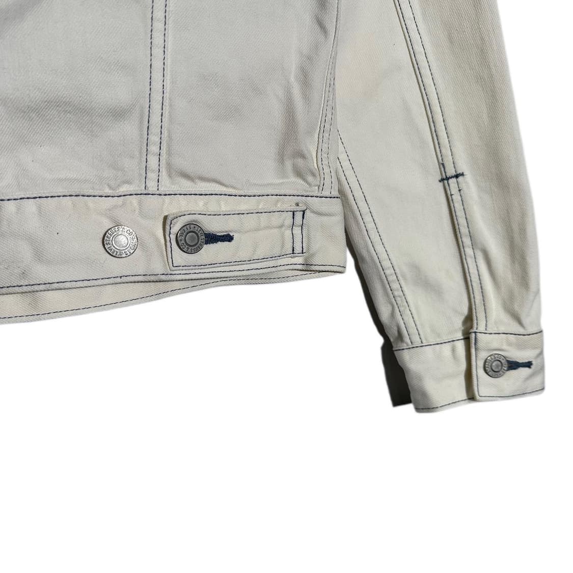 리바이스 재팬라인 자수 데님 트러커 자켓 상품이미지7