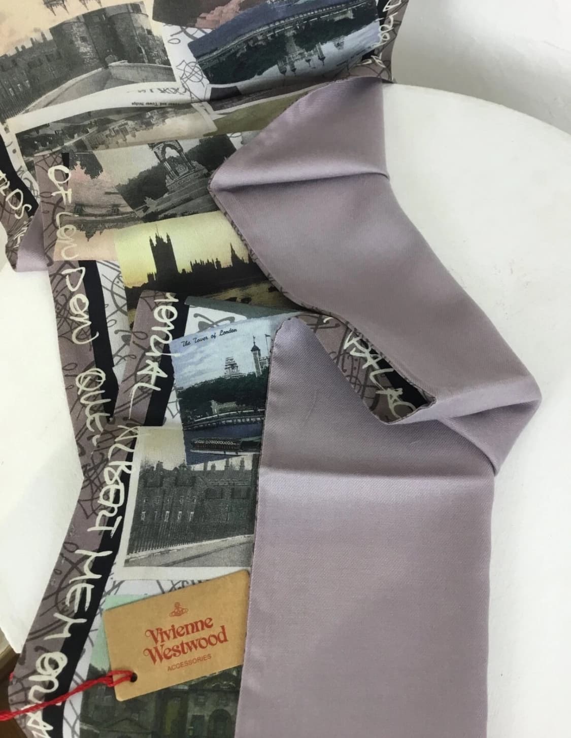 (정품) 비비안웨스트우드 스카프 새상품 상품이미지5