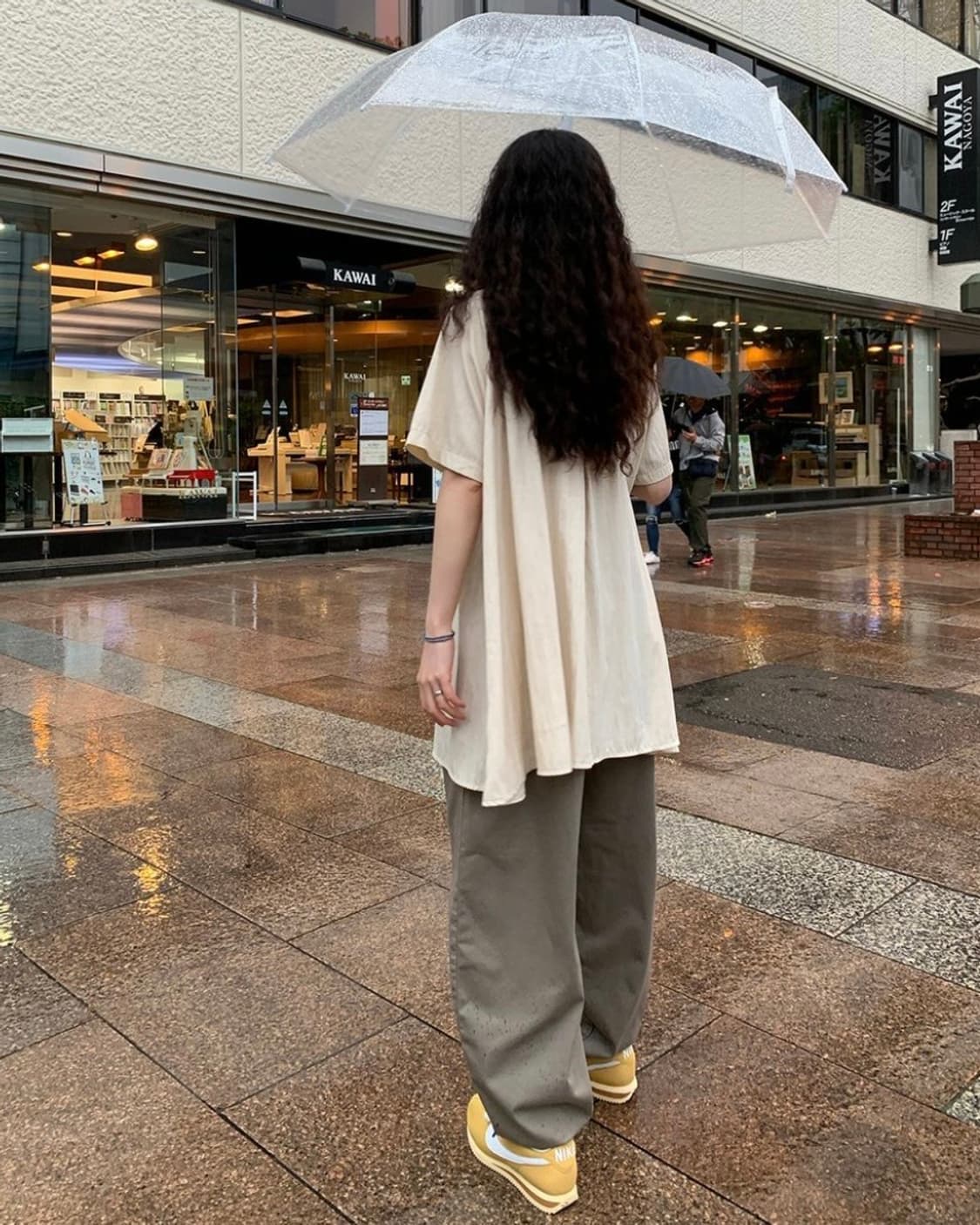 미리내로 르나이 셔츠 원피스_베이지 상품이미지6
