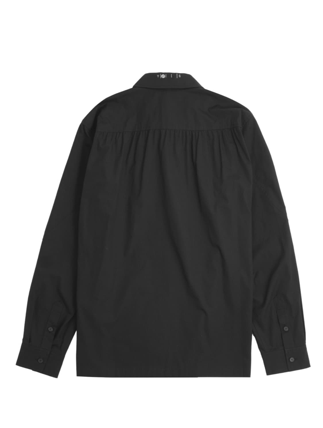 YOSUK(요석) Reversed Tuck shirts(Black) 상품이미지3