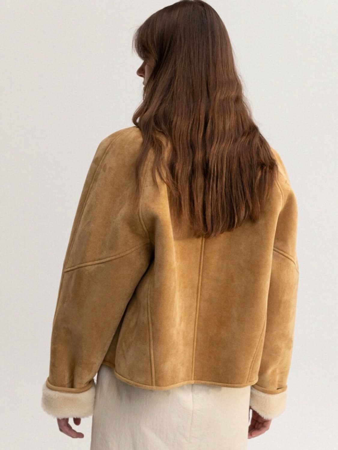 Le 르 시어링 자켓 무스탕 상품이미지2