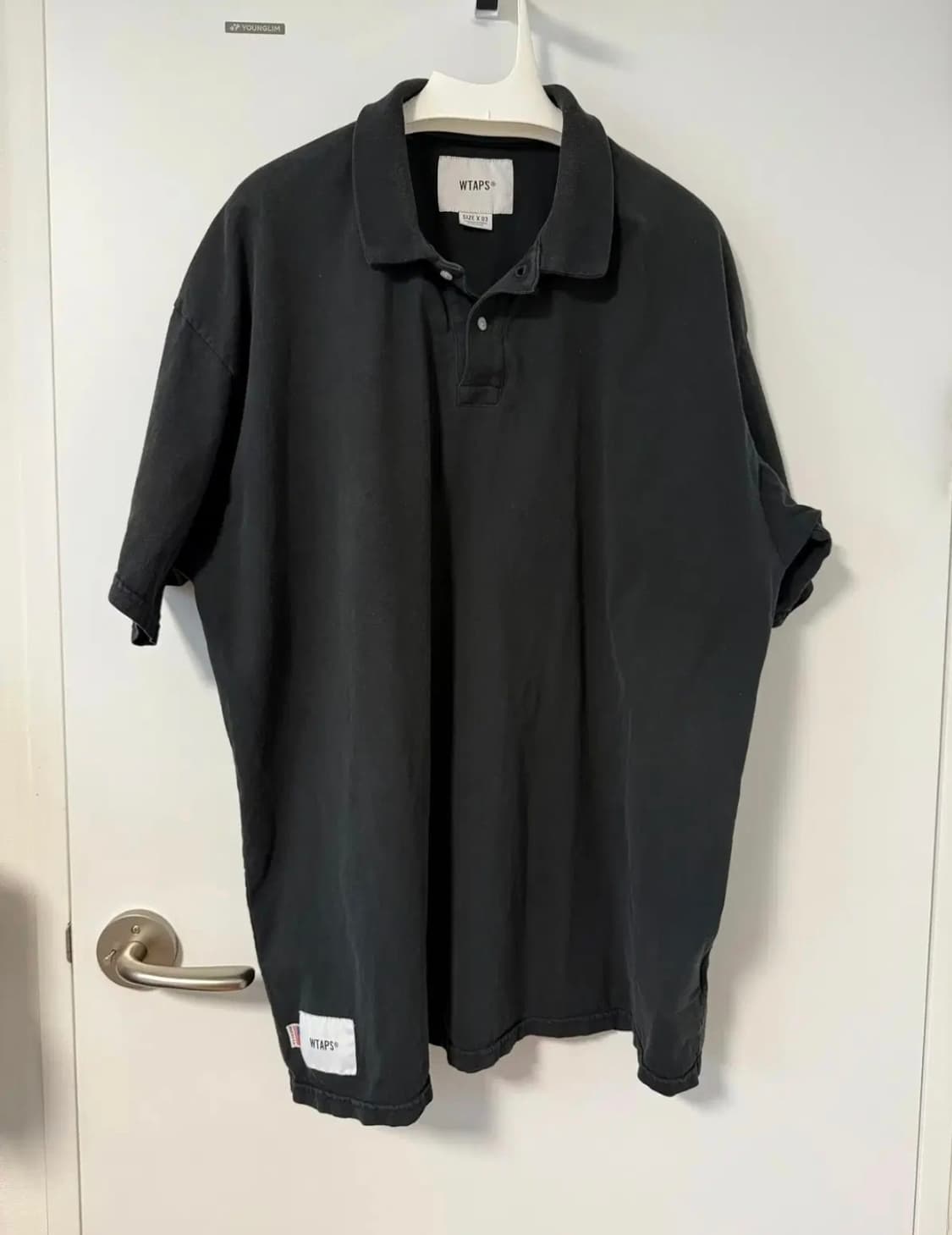 더블탭스 POLO 3사이즈 블랙 상품이미지3