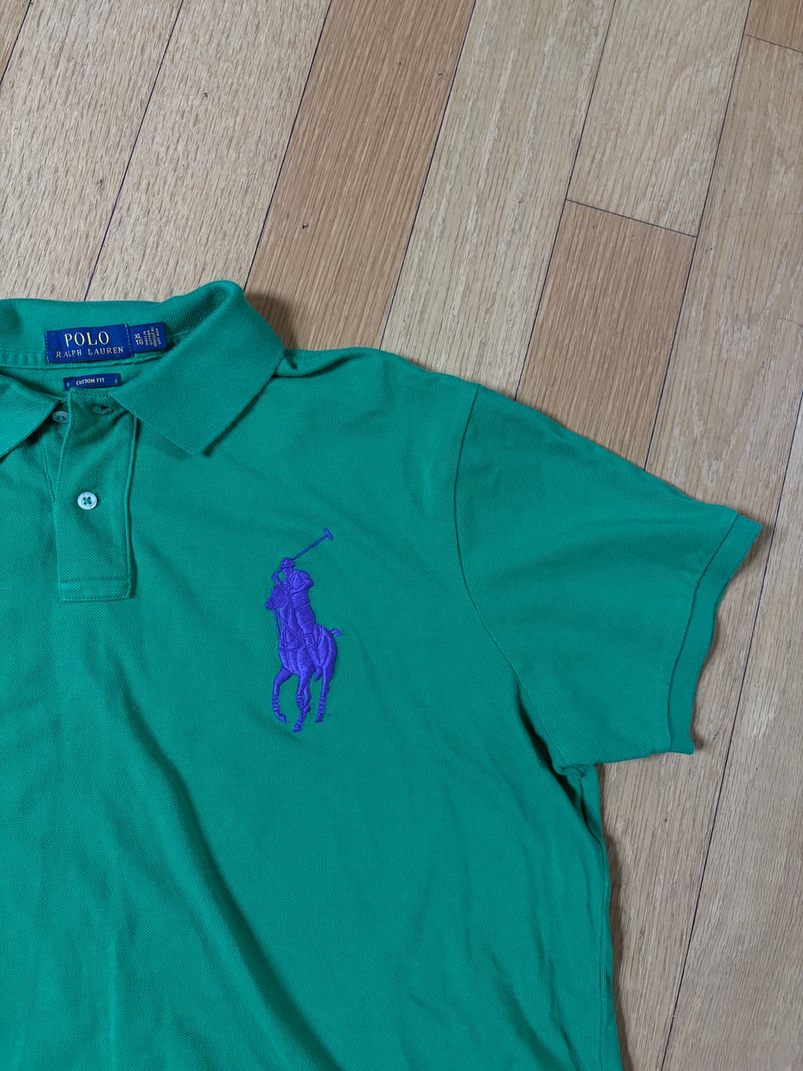 빈티지 폴로 랄프로렌 빅포니 카라티 XL(정품확실) 상품이미지2