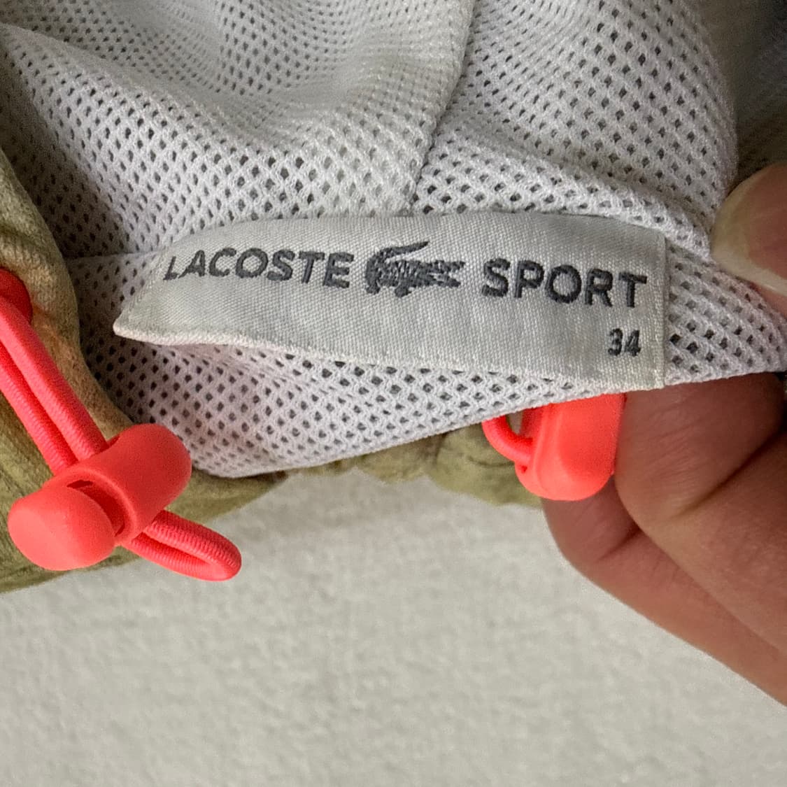 34 라코스테 여성 레인 후드 자켓 0311T 상품이미지3