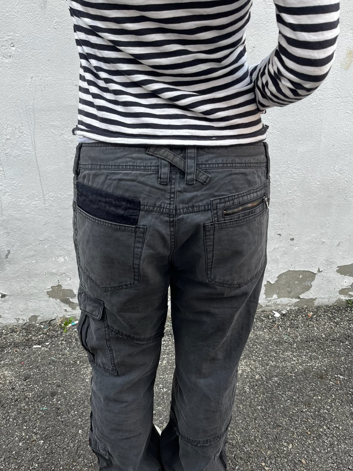 vintage lowrise grey pants 상품이미지3