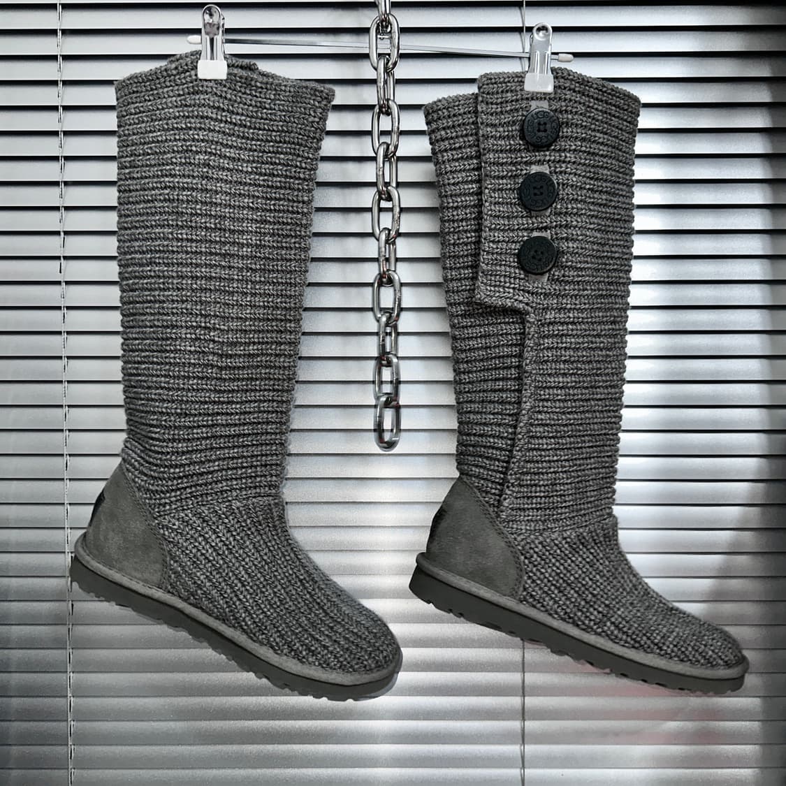 00s 그레이 니트 어그 카디 부츠 상품이미지3