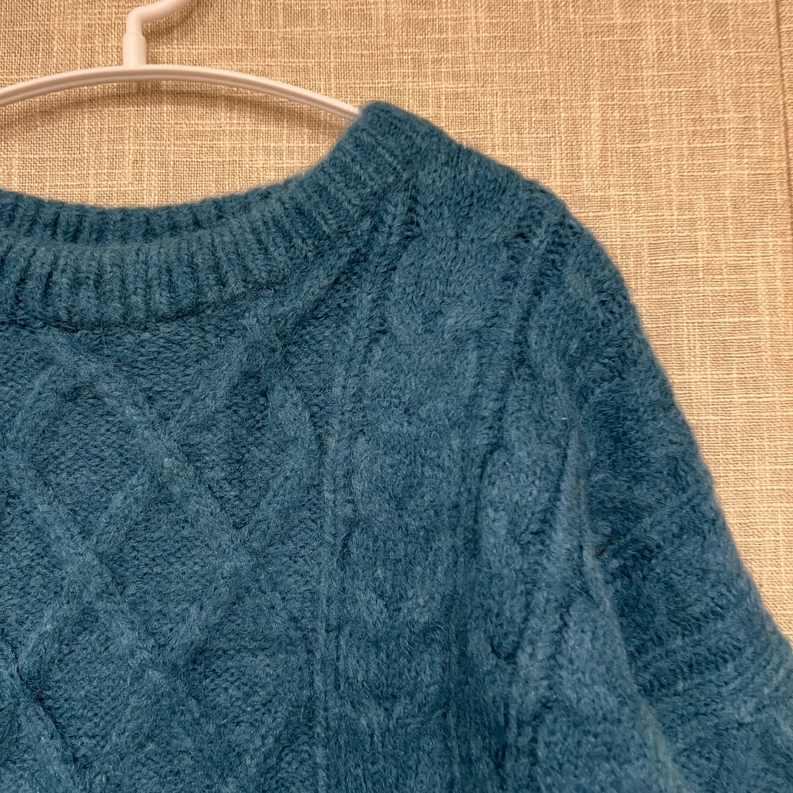 헤비 케이블 니트 OS 상품이미지2