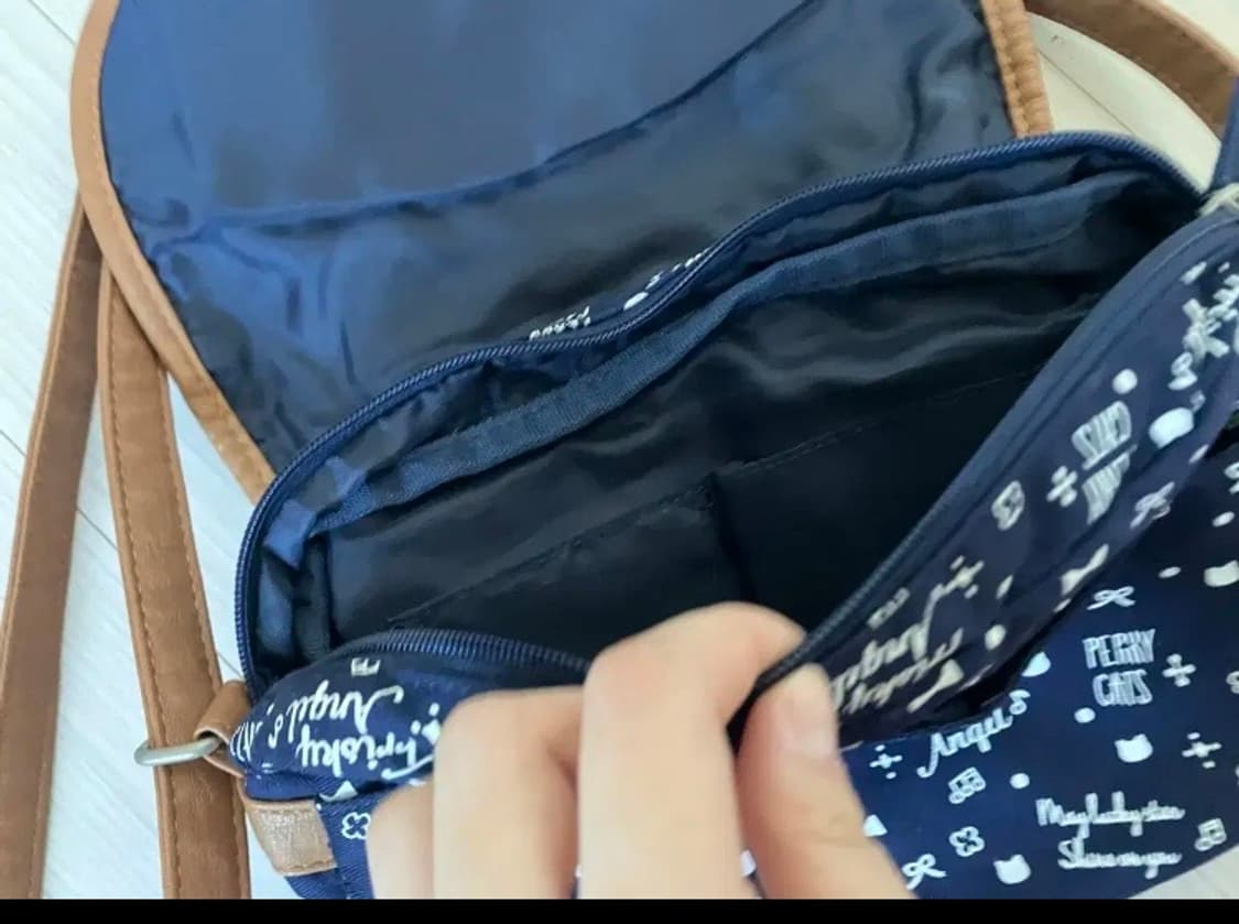 라떼갸루 모리걸 리본 숄더백 일본 빈티지  상품이미지4