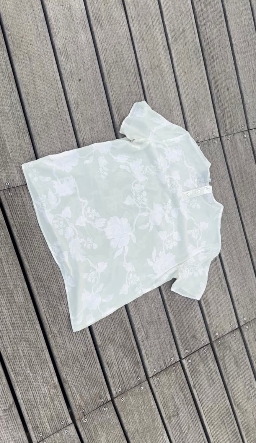 Floral Crew Neck T-Shirt 상품이미지2