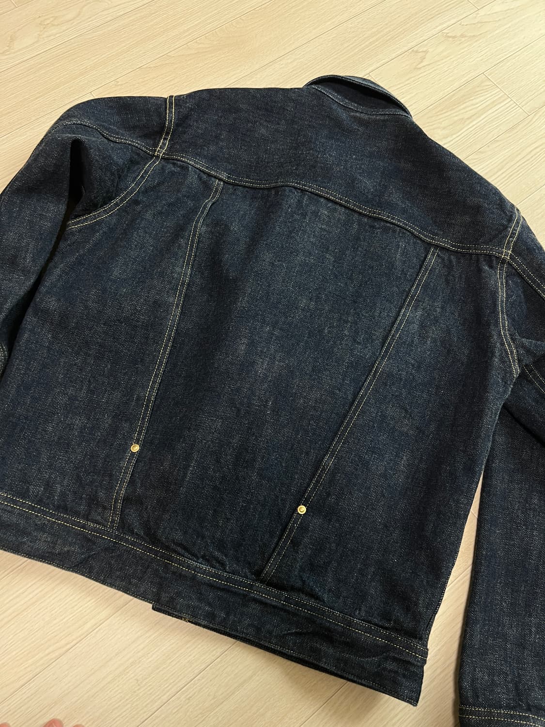 택포9) 브론슨 논스탁 WW2 대전판 카우보이 데님자켓 1세대 38 상품이미지4