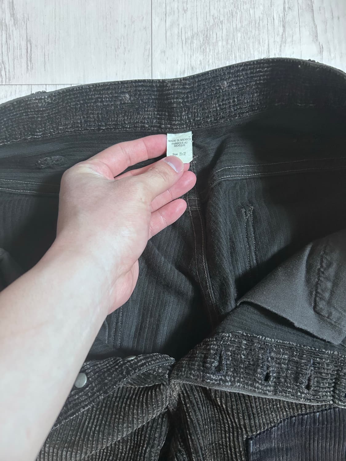 RRL 빈티지 파이브 포켓 핏 코듀로이 패치워크 팬츠 29x30 상품이미지5