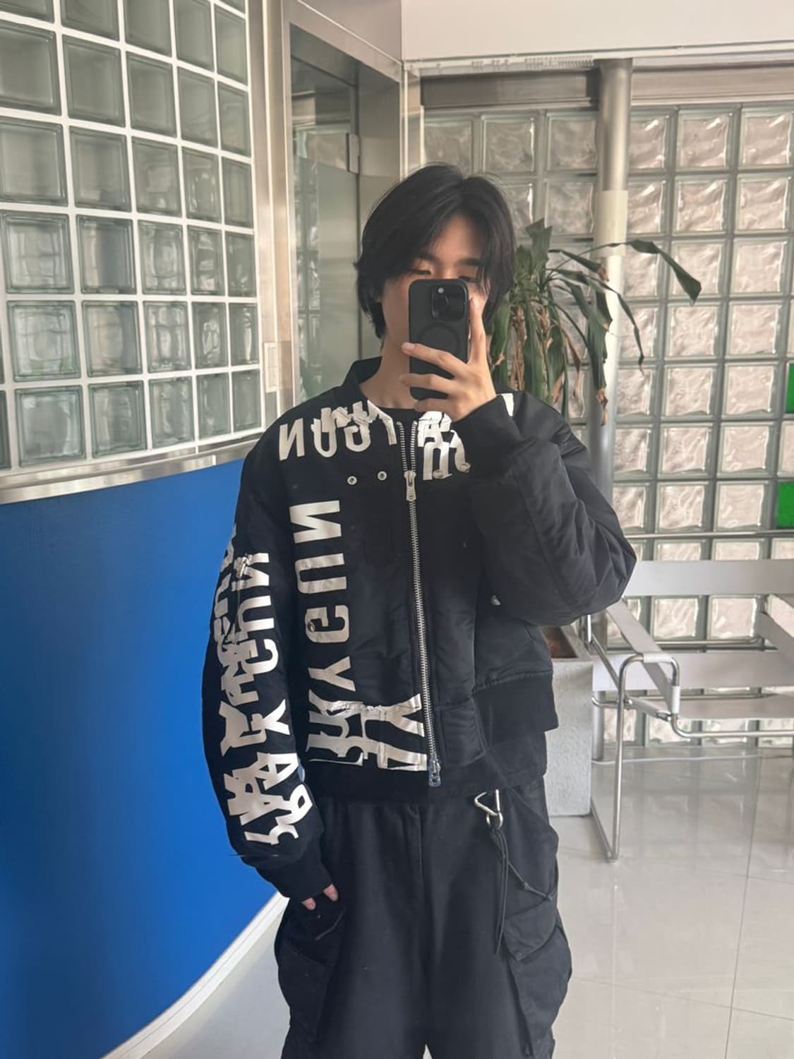 CROPPED BOMBER 2WAY 크롭 봄버 자켓 상품이미지3