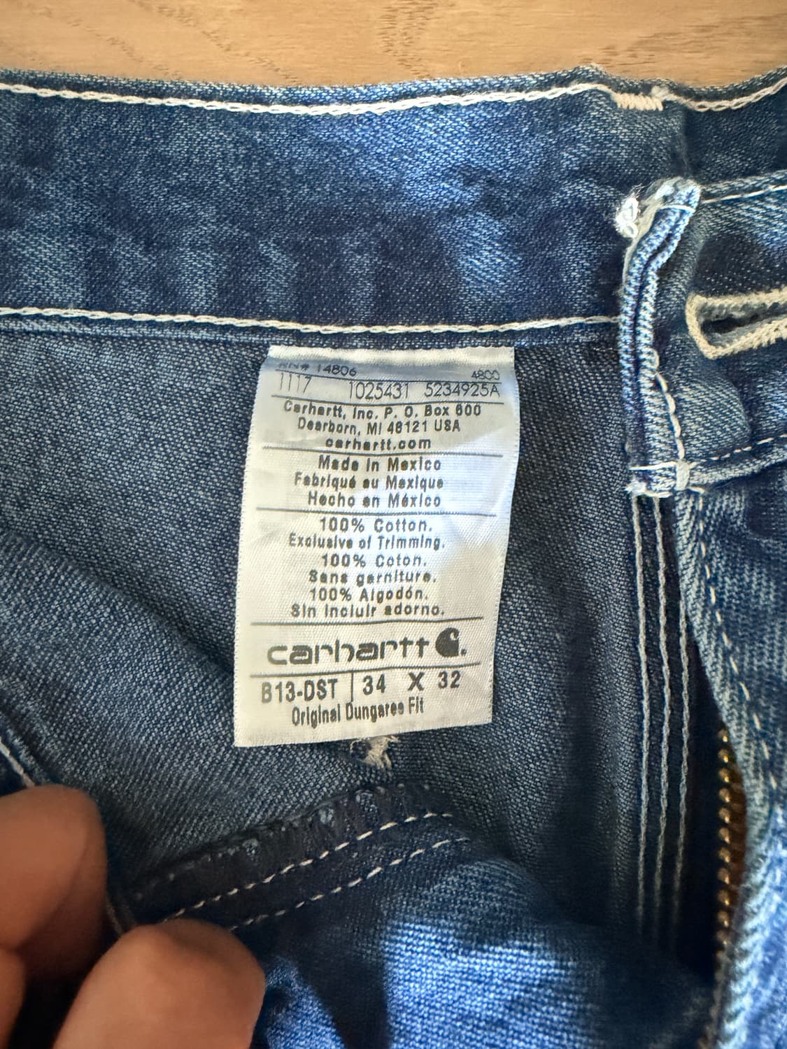 칼하트 빈티지34 블루 상품이미지3