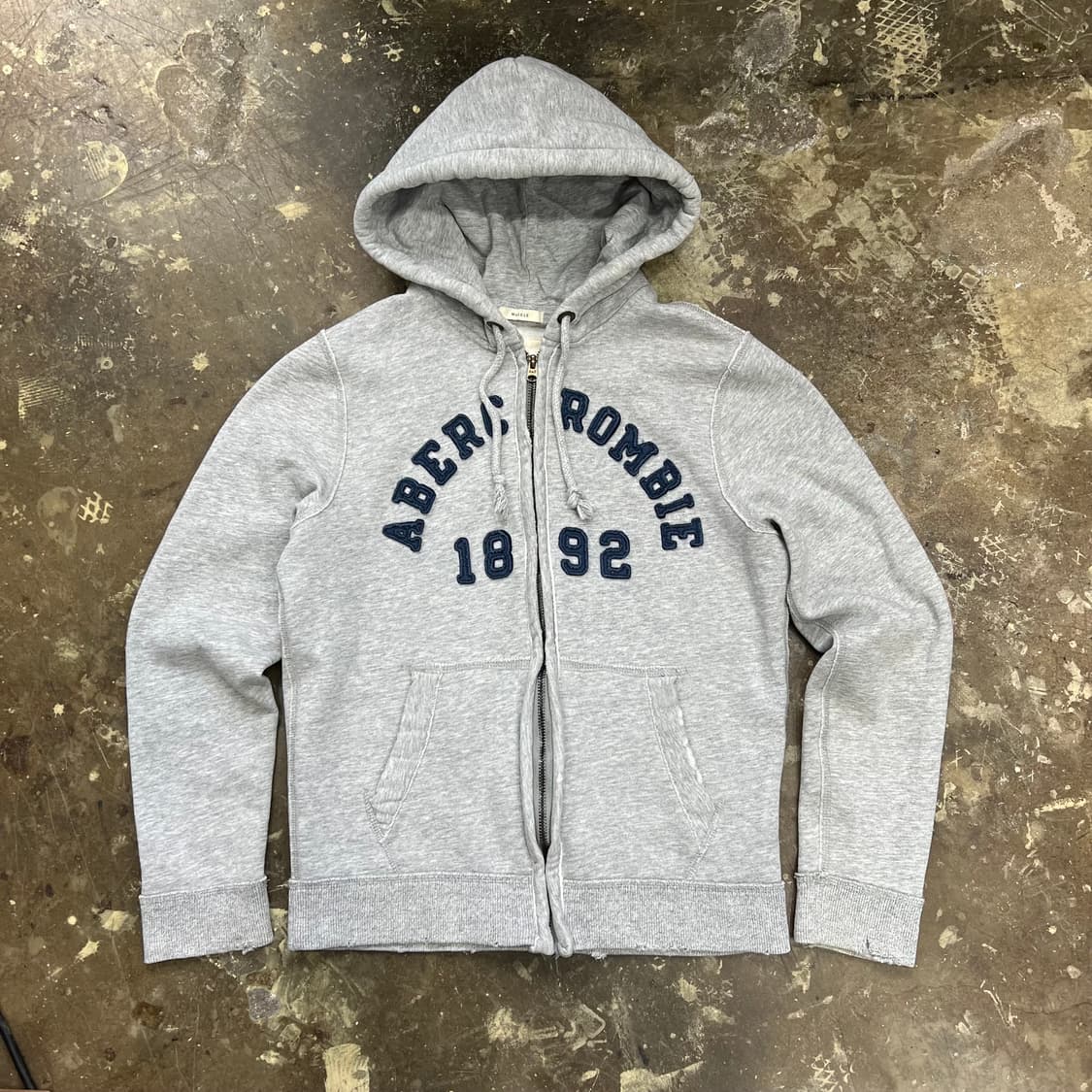 S) 아베크롬비 디스트로이드 후드집업 자켓 점퍼 남여공용 상품이미지1