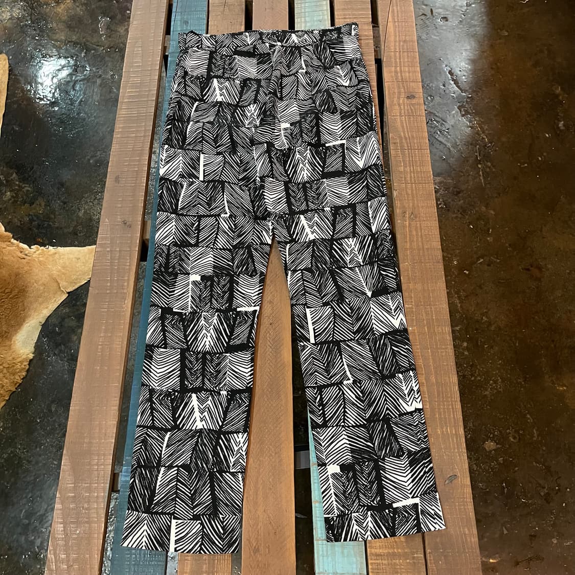 막스마라 MAX MARA 패턴 스트레치 트라우저 상품이미지6