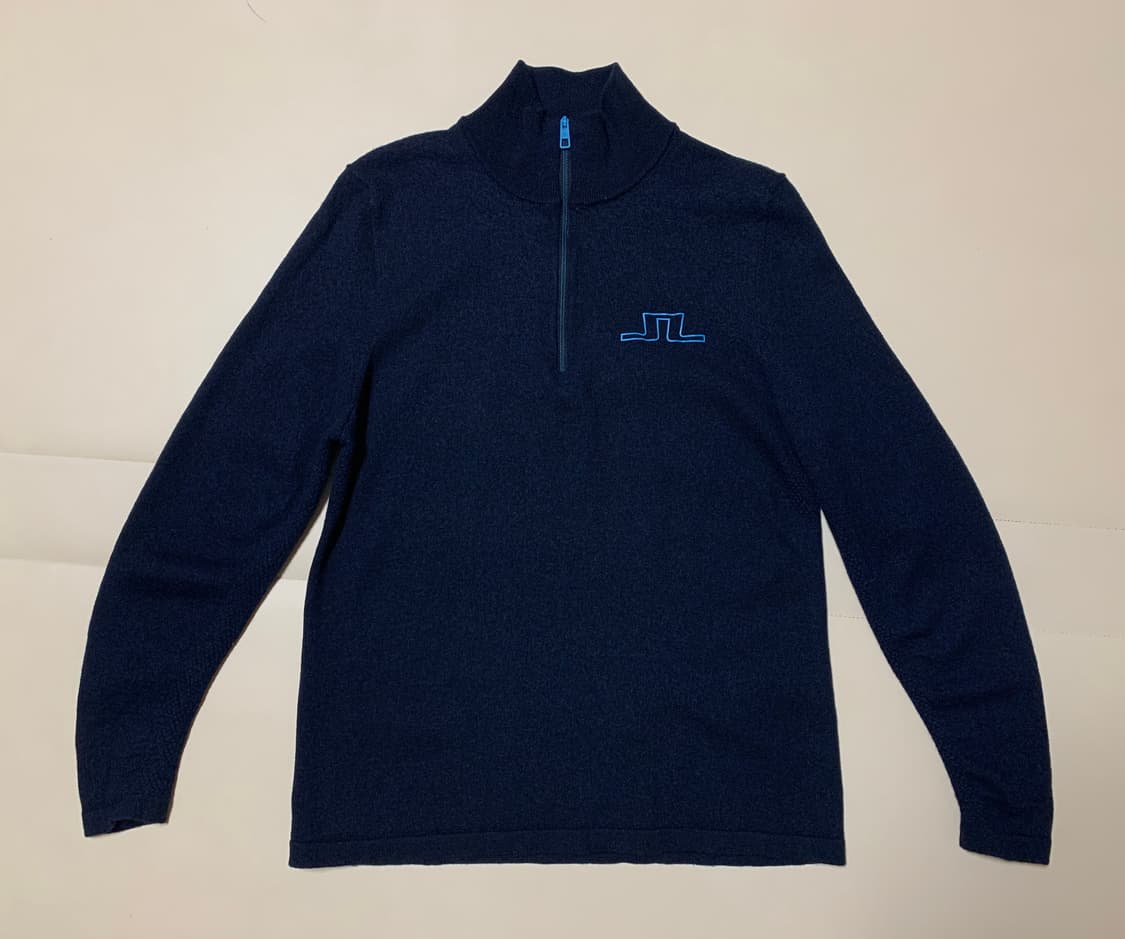 J.LINDEBERG 여성 반집업 골프 스웨터 L 상품이미지1