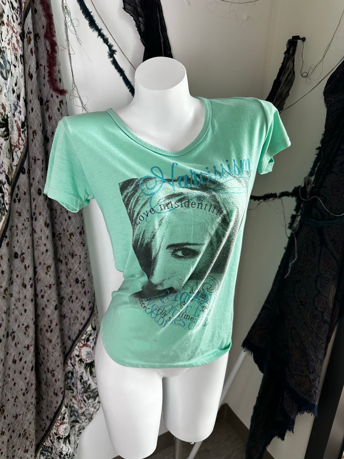 민트 뮤즈 프린팅 티 상품이미지3