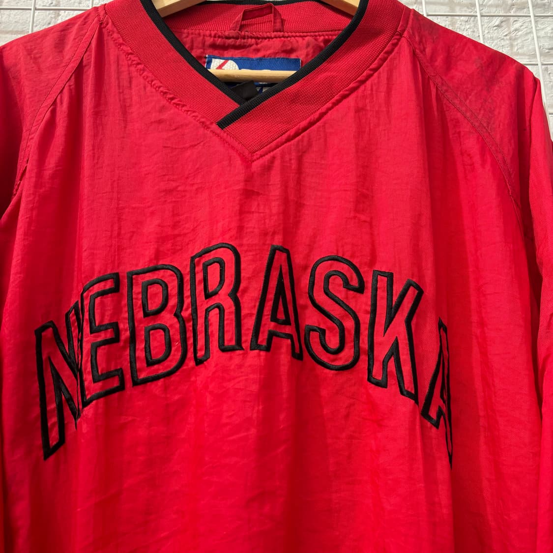 90s 프로 플레이어 올드스쿨 디트로이트 레드윙스 웜업 XL 상품이미지5