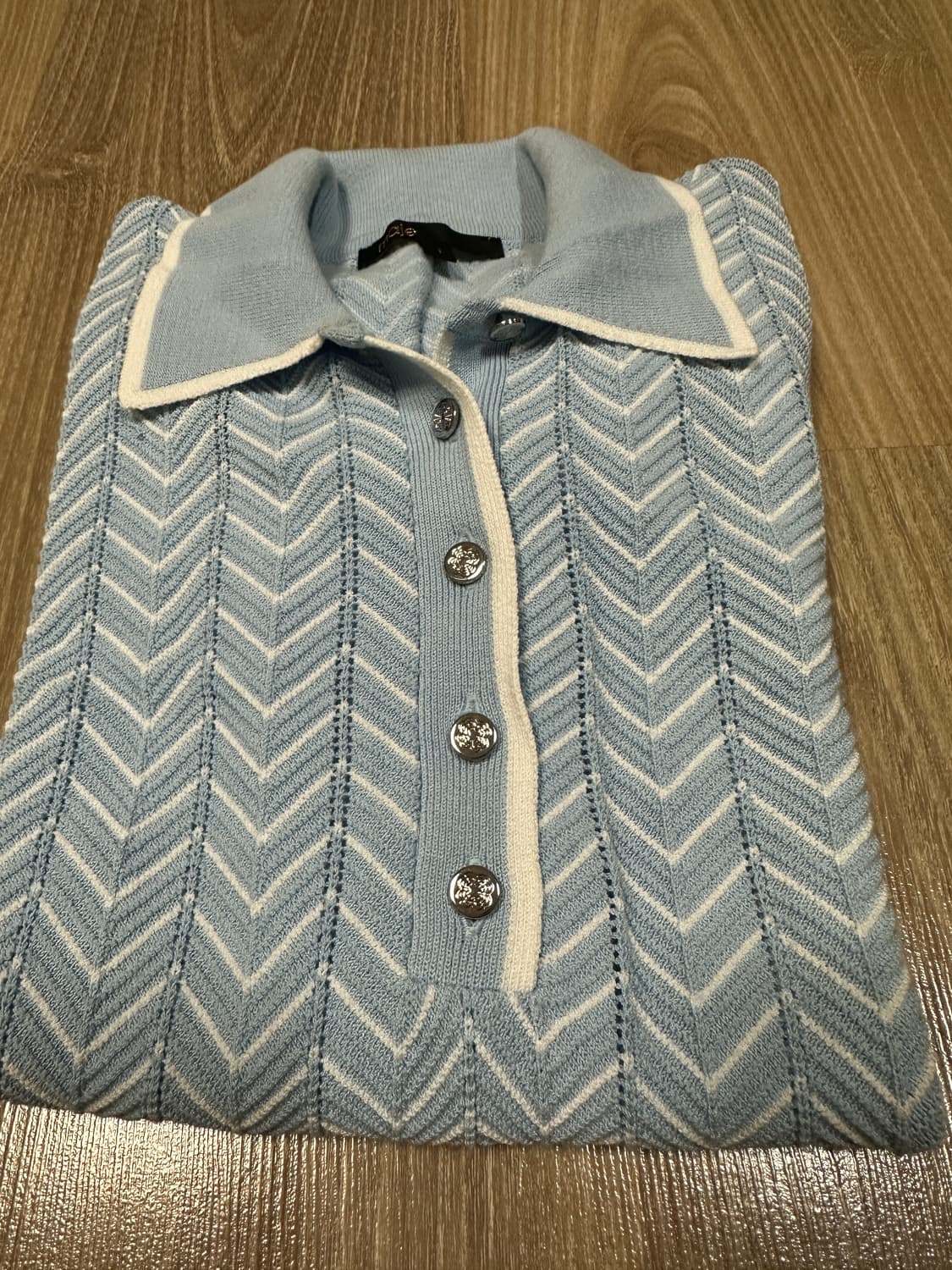 마쥬 헤링본 니트탑 1사이즈 상품이미지4