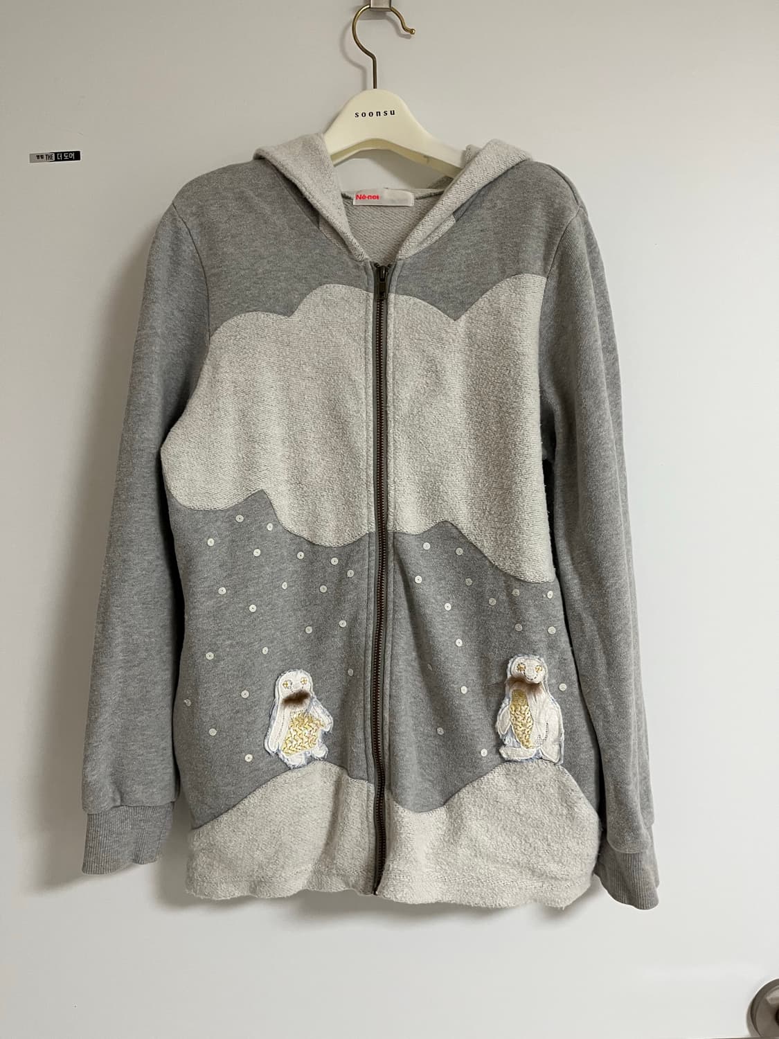 nenet 네넷 자수 투피스 셋업 상품이미지1