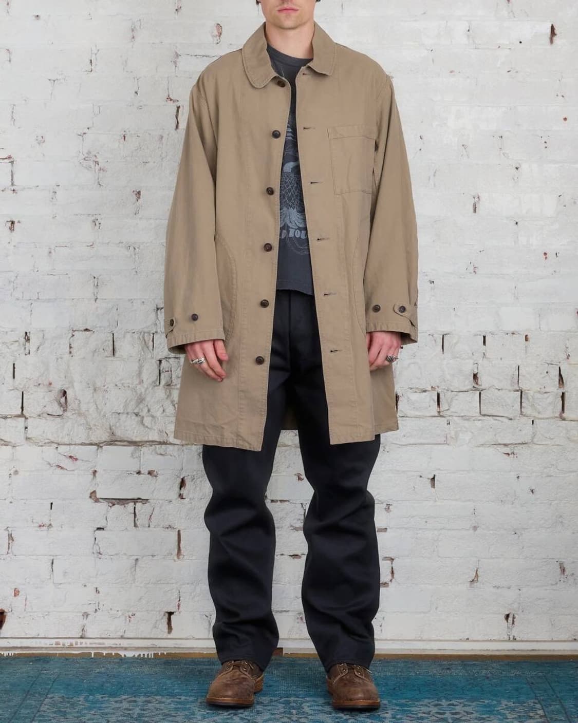 (4) 비즈빔(Visvim) 23AW 포인터 코트 베이지 상품이미지2