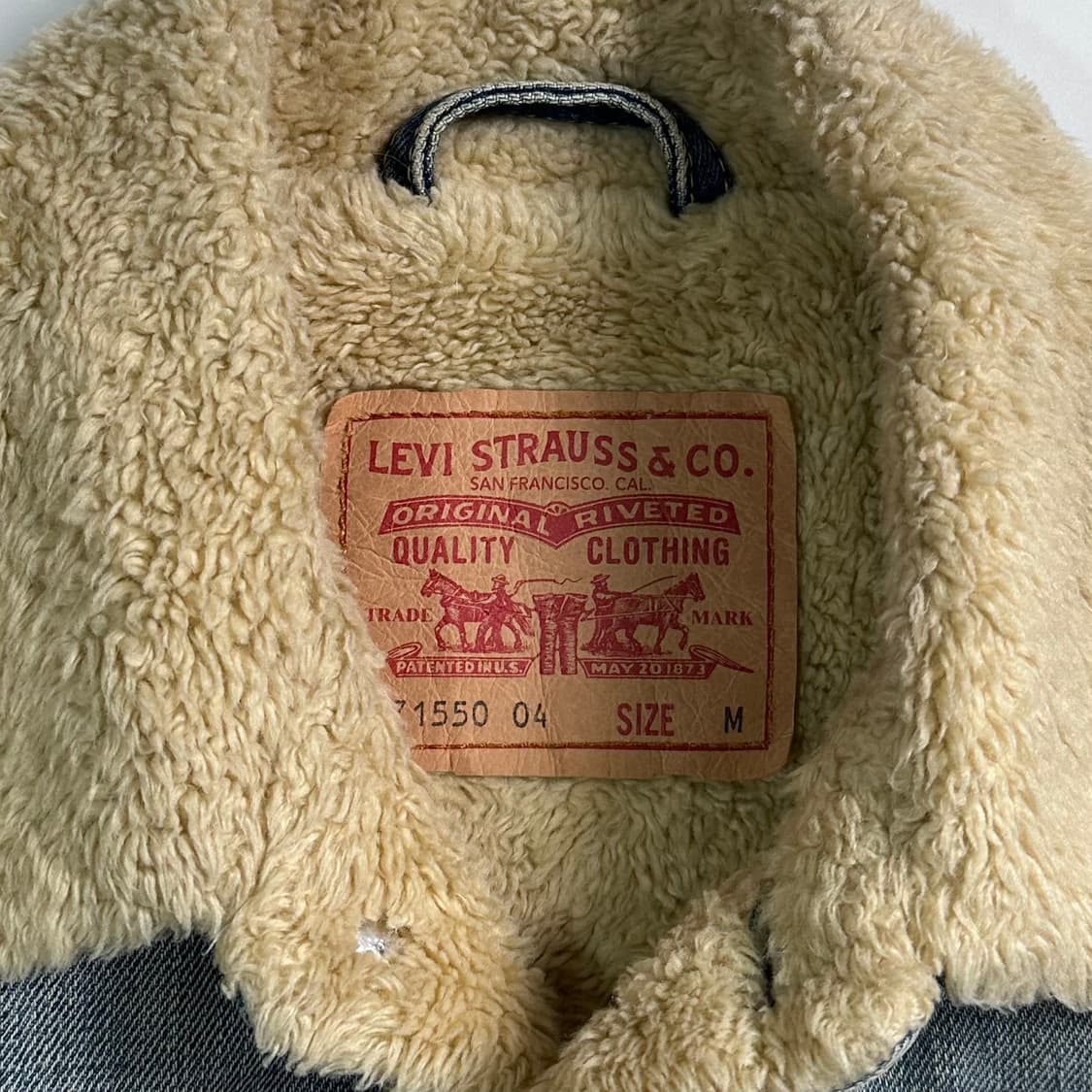 리바이스 데님 쉐르파 자켓 상품이미지5