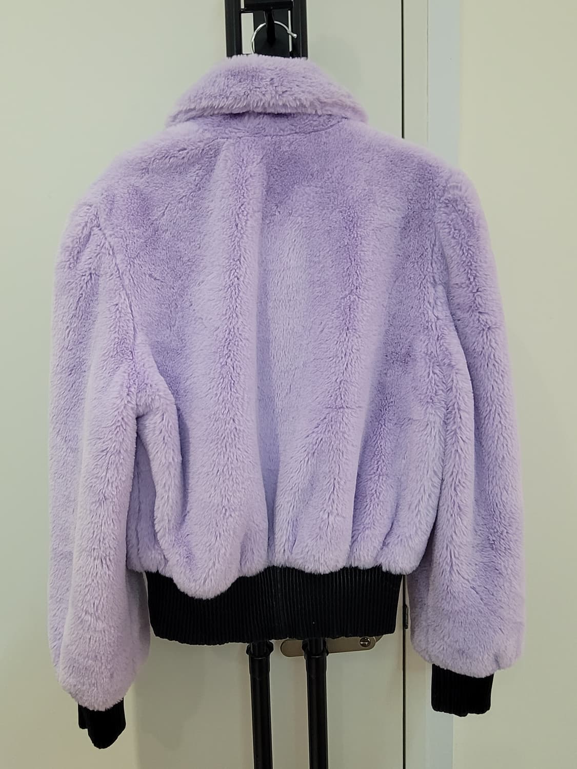 제로 스트릿 라벤더 에코퍼 크롭 집업  자켓 상품이미지6