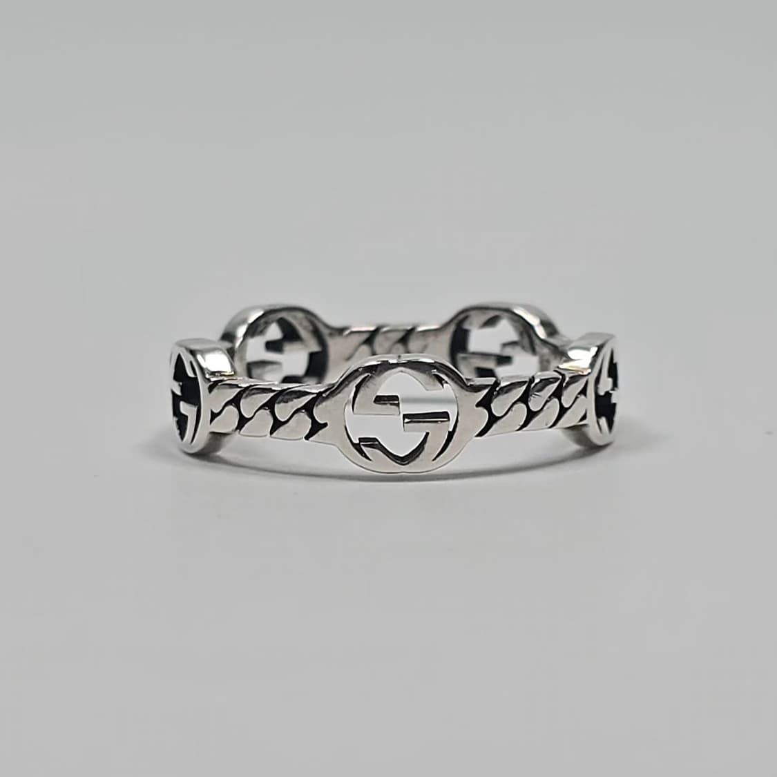 구찌 인터로킹 G 반지 ( 17호 ) 상품이미지4