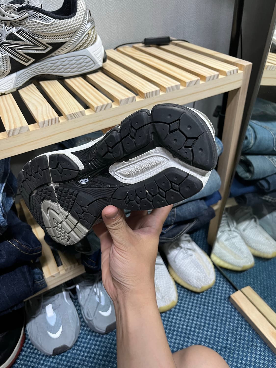 뉴발란스 860v2 화이트블랙 280mm  상품이미지4