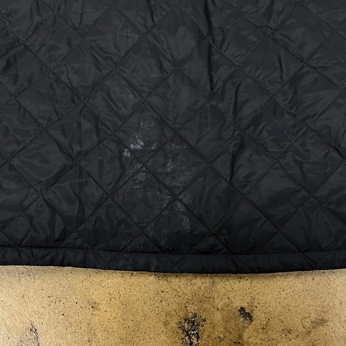 [정품/40] 바버 블랙 퀼팅 자켓 b10 상품이미지9