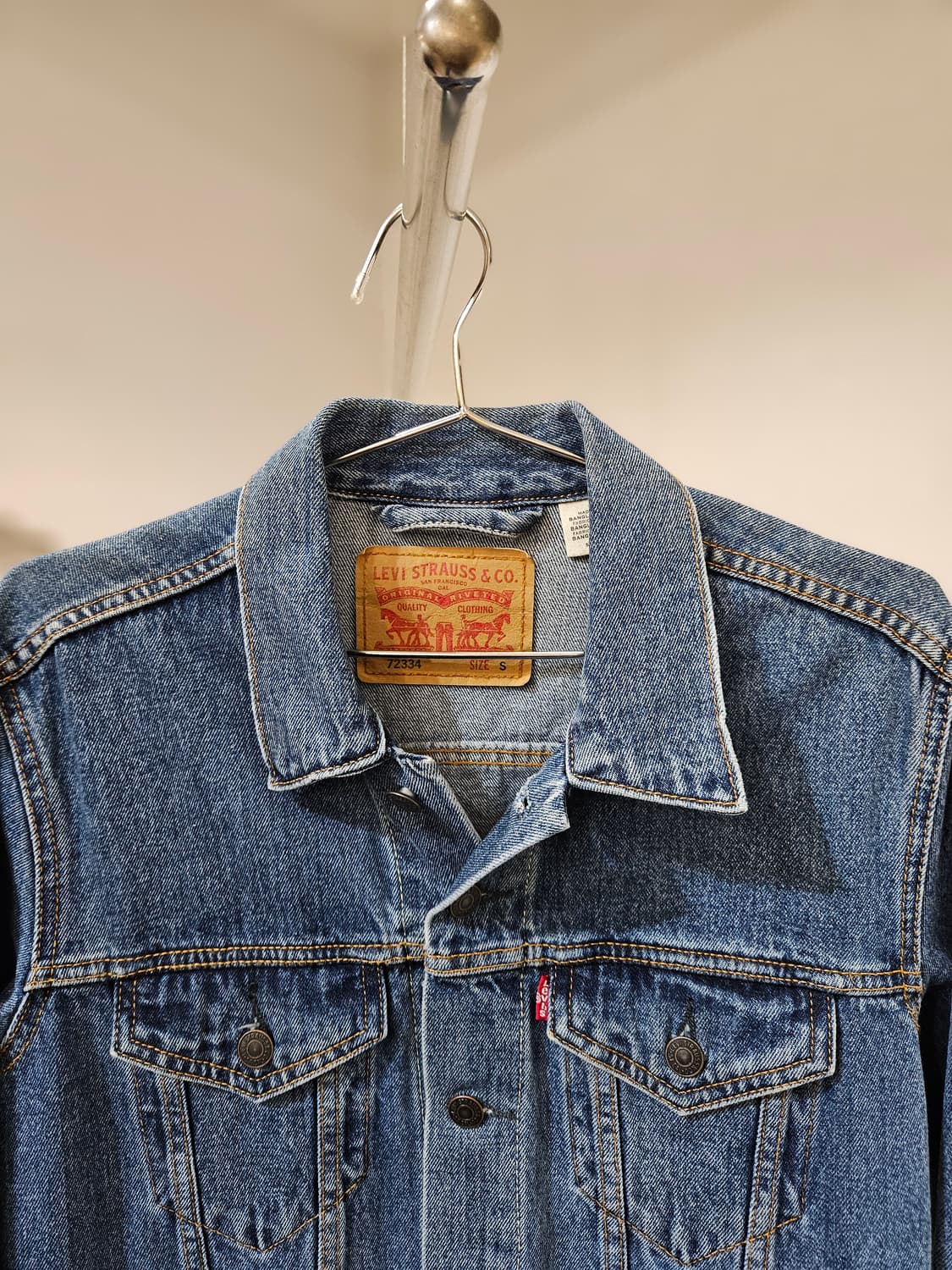 리바이스 데님 청자켓 상품이미지2