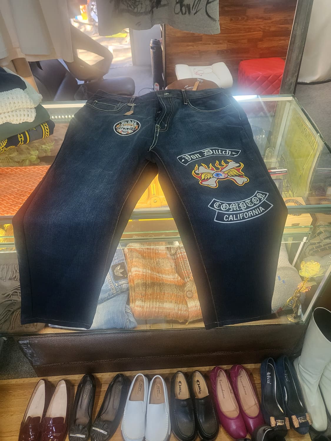 본더치 패치 청바지 상품이미지1