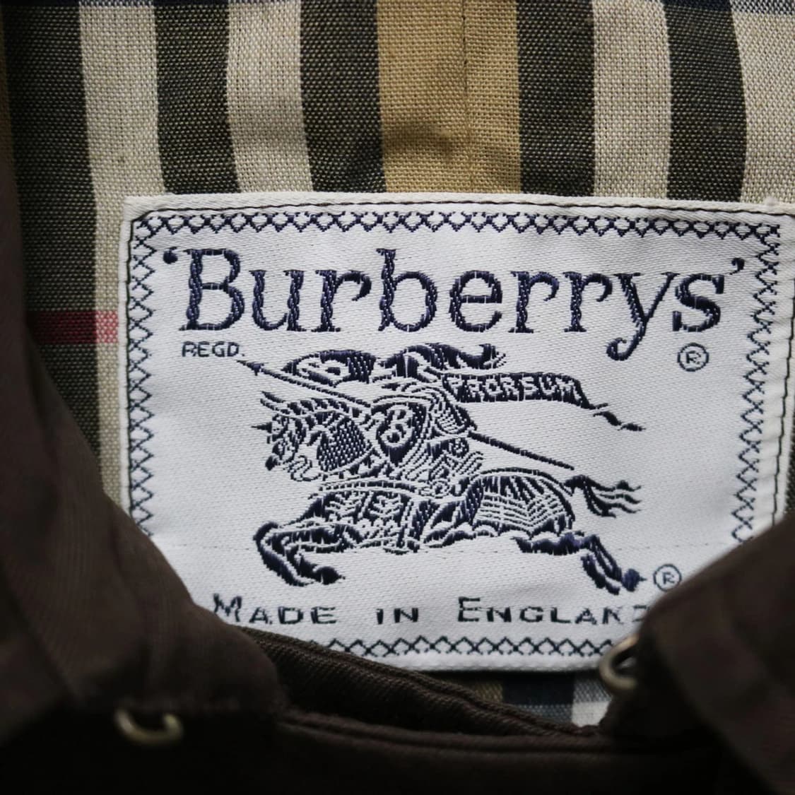 버버리 브라운 트렌치 코트 60633 상품이미지9